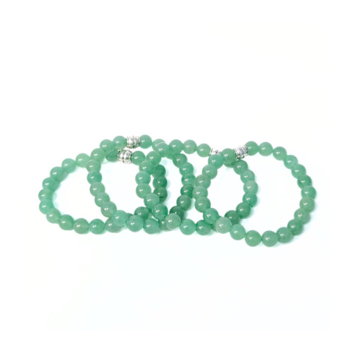 Green Aventurine Gemstone Bracelet - The Stone of Luck