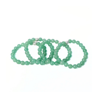 Green Aventurine Gemstone Bracelet - The Stone of Luck