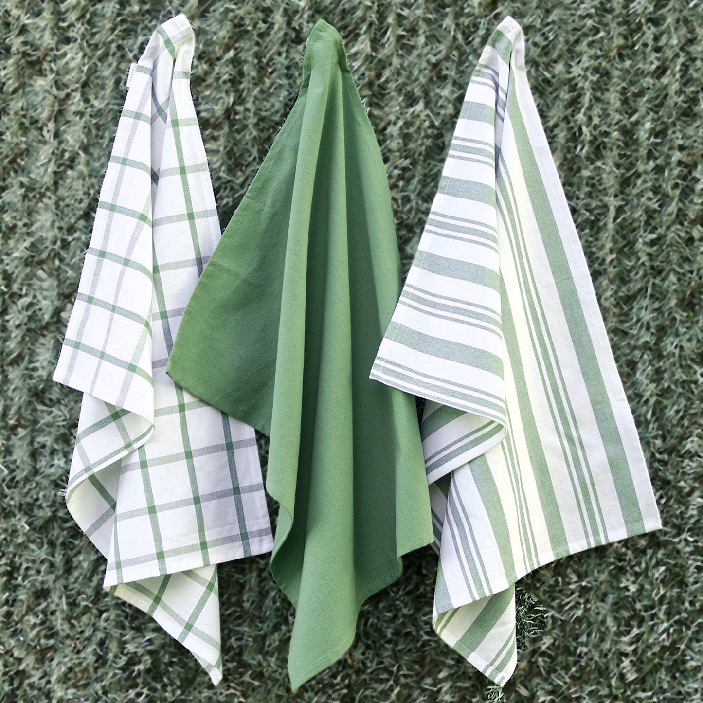 Decade Classic Tea Towels: 3 Colors-Set/3