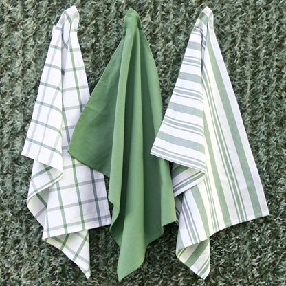 Decade Classic Tea Towels: 3 Colors-Set/3