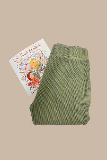 The Comfy Organic Cotton Trousers - GREENSTONE