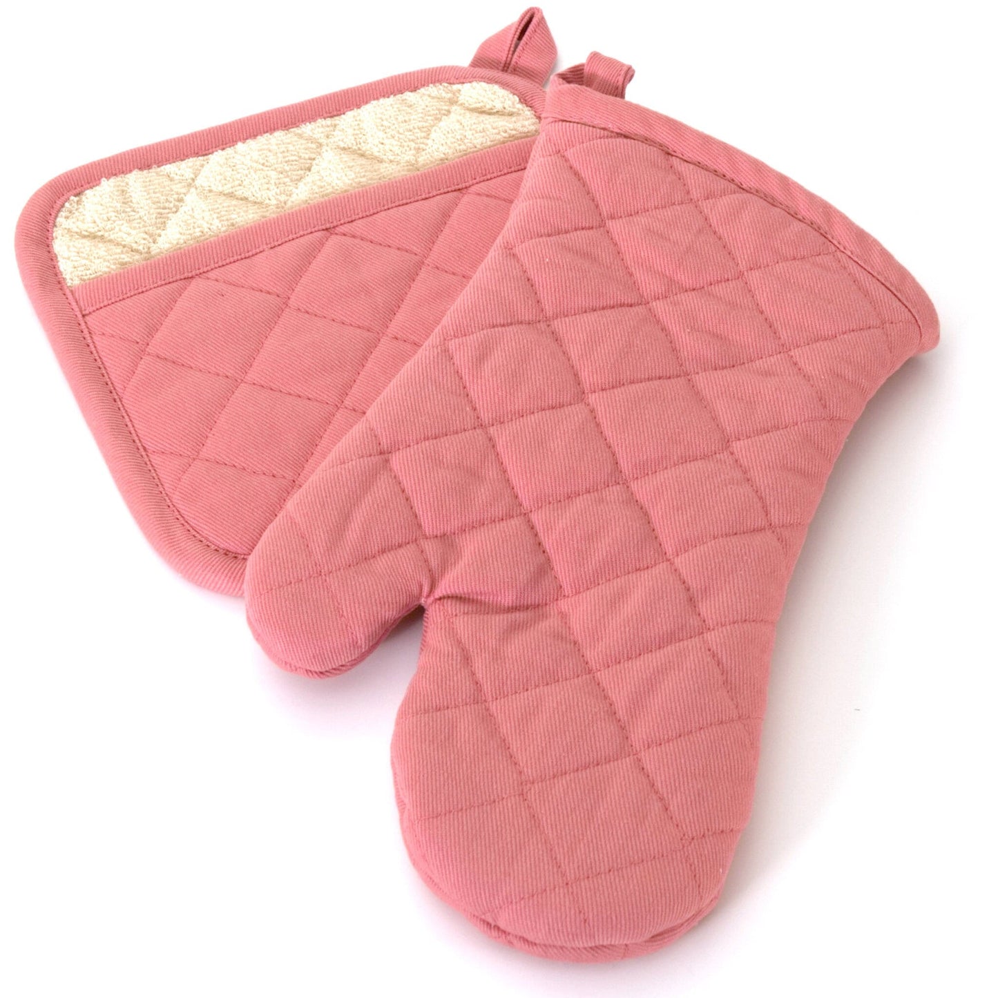 Grill & Drill-Tough Oven Mitt and Pot Holder Set