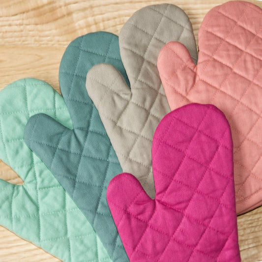 Grill & Drill-Tough Oven Mitt and Pot Holder Set