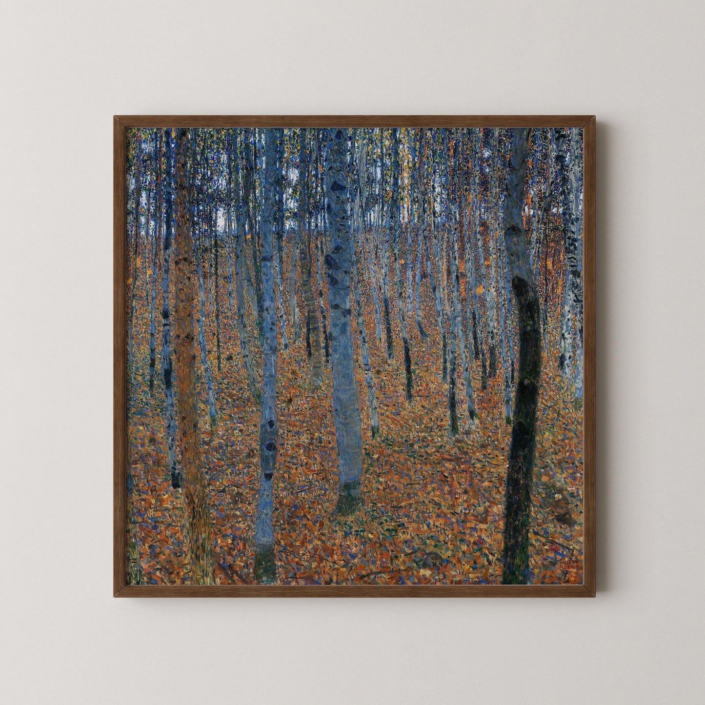 Gustav Klimt - Beech Grove | Famous Vintage Painting (available handframed or unframed) 1x1
