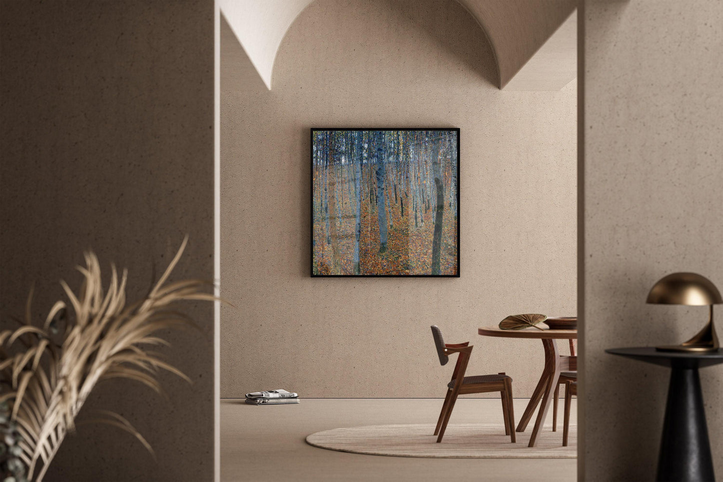 Gustav Klimt - Beech Grove | Famous Vintage Painting (available handframed or unframed) 1x1