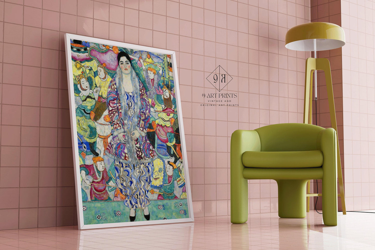 Gustav Klimt - Frederike Maria Bauer | Famous Vintage Painting (available handframed or unframed)