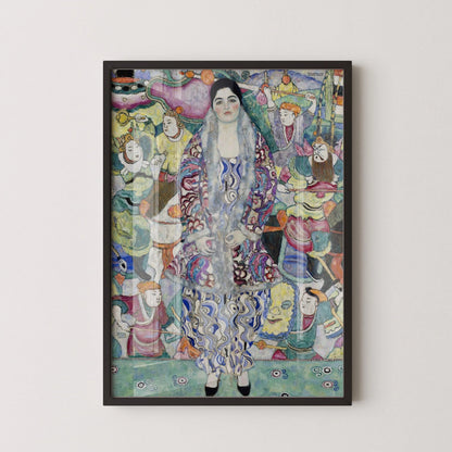 Gustav Klimt - Frederike Maria Bauer | Famous Vintage Painting (available handframed or unframed)