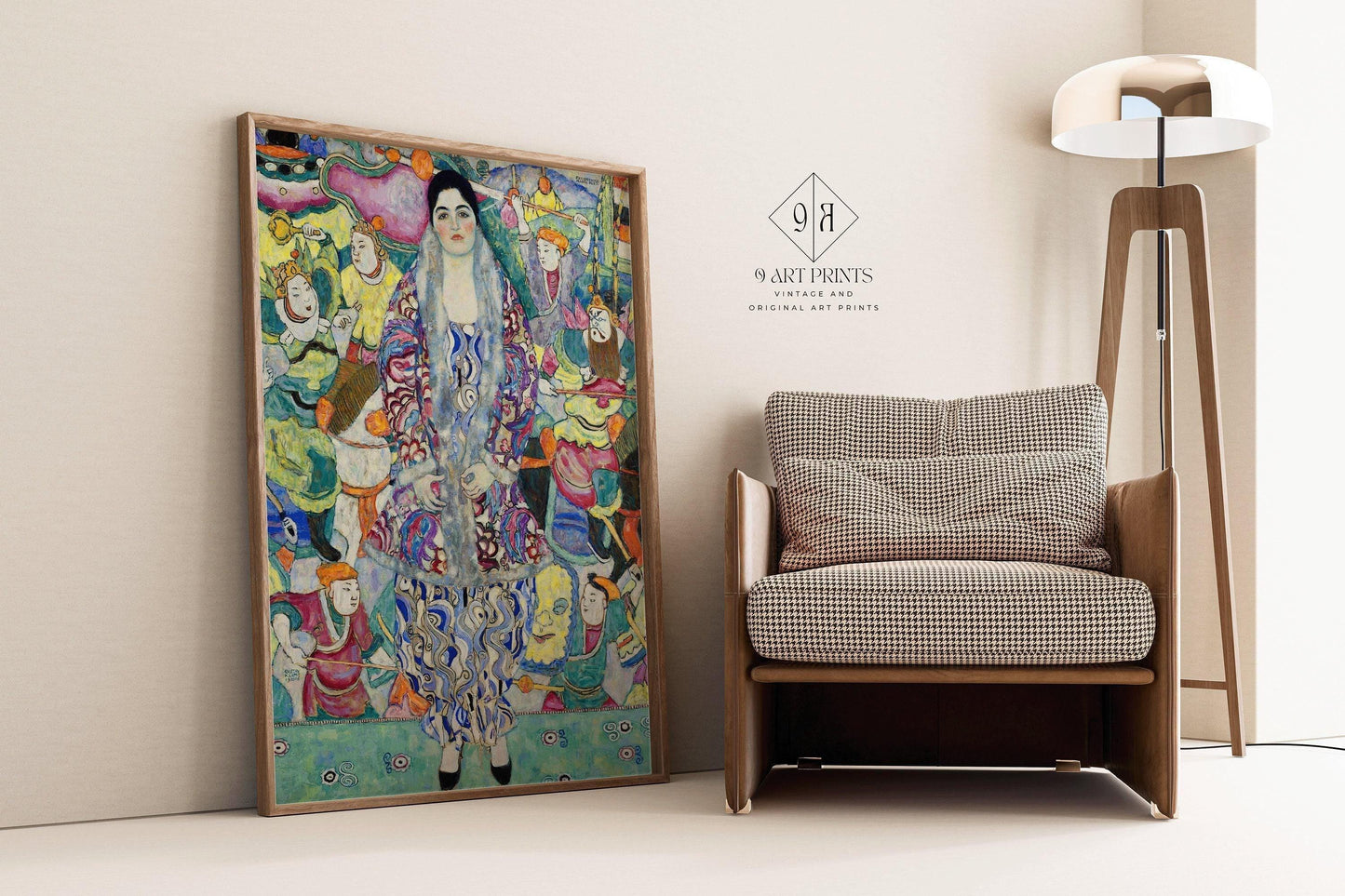 Gustav Klimt - Frederike Maria Bauer | Famous Vintage Painting (available handframed or unframed)
