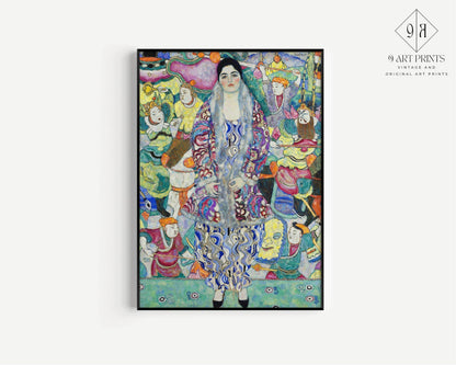Gustav Klimt - Frederike Maria Bauer | Famous Vintage Painting (available handframed or unframed)
