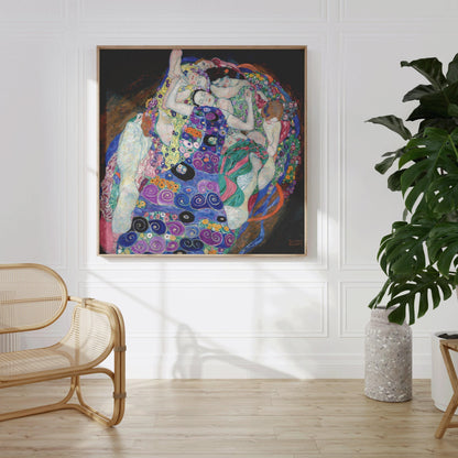 Gustav Klimt - The Virgin | Famous Vintage Painting (available handframed or unframed) 1x1