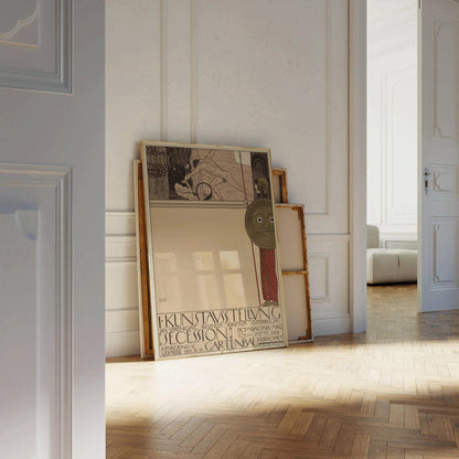 Gustav Klimt - Vienna Secession | Famous Vintage Art Exhibition Poster (available handframed or unframed)