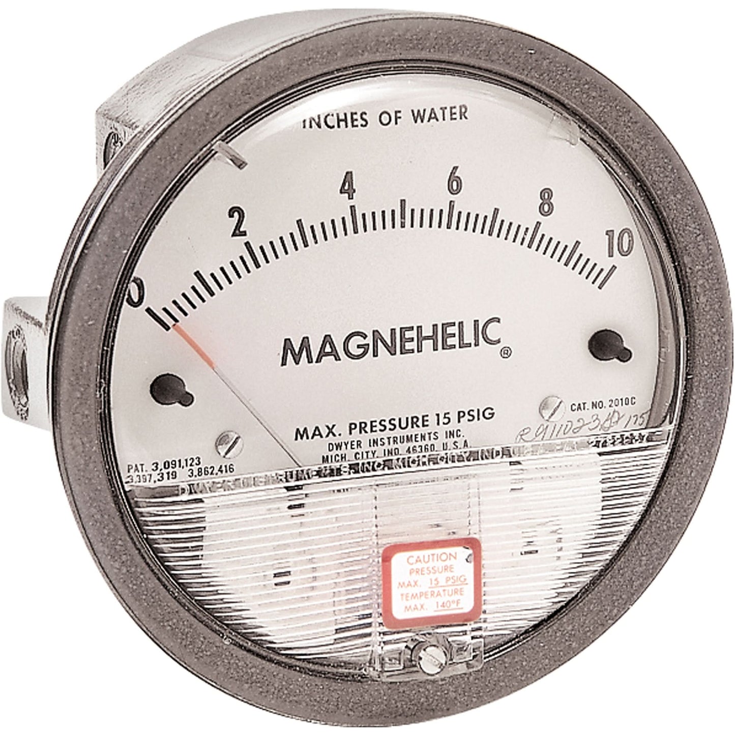 Magnehelic® Gauges, Analogue, 0 - 1 in. w.c.
