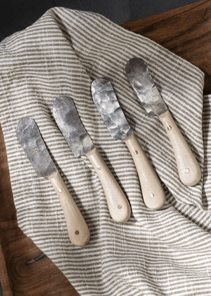 Hand Forged Spreaders, Set of 4