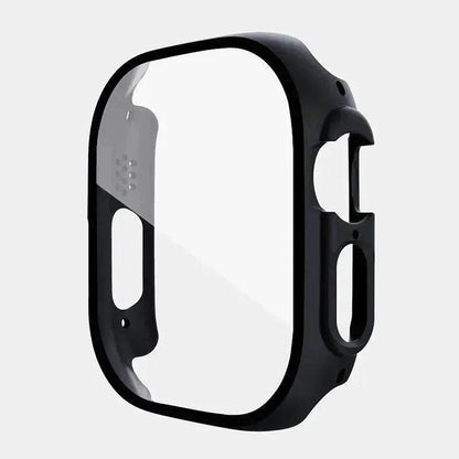 Film de protection intégré anti-rayures pour boîtier de montre connectée, compatible avec Apple Watch