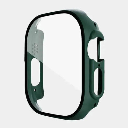 Film de protection intégré anti-rayures pour boîtier de montre connectée, compatible avec Apple Watch
