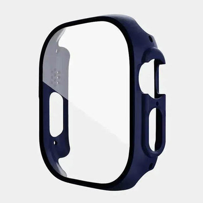 Film de protection intégré anti-rayures pour boîtier de montre connectée, compatible avec Apple Watch