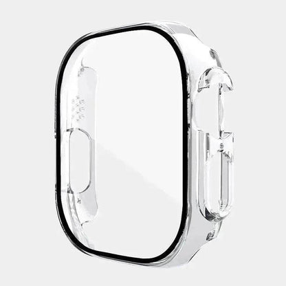 Film de protection intégré anti-rayures pour boîtier de montre connectée, compatible avec Apple Watch