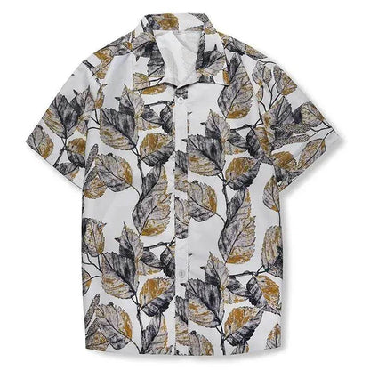 Hawaii Seaside Beach Shirt Hong Kong Style