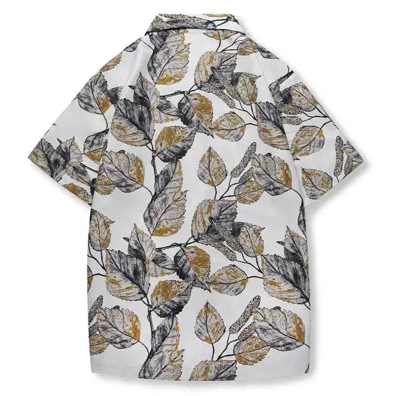 Hawaii Seaside Beach Shirt Hong Kong Style