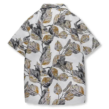 Hawaii Seaside Beach Shirt Hong Kong Style