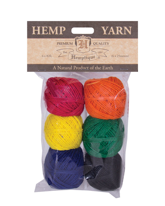 Hemptique Fil de chanvre Bonbons 6X25M