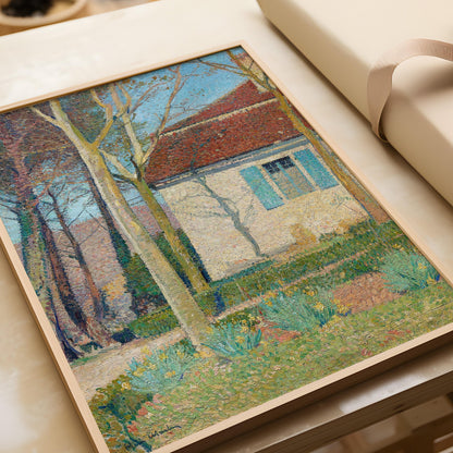 Henri Martin Print: Vintage Impressionist Still Life (Framed or Unframed)