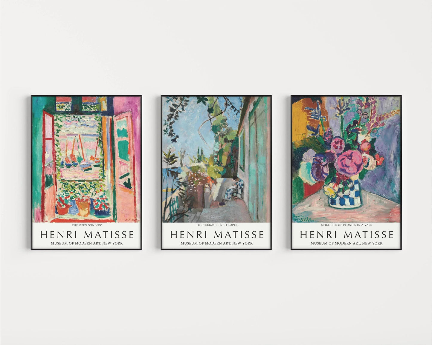 Henri Matisse Art Print Set: Fauvist Vintage Gallery Wall