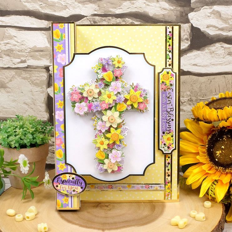 Lot de grandes décorations Le printemps est là - Bénédictions de Pâques