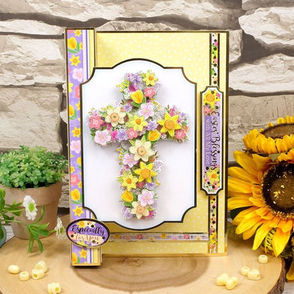 Lot de grandes décorations Le printemps est là - Bénédictions de Pâques