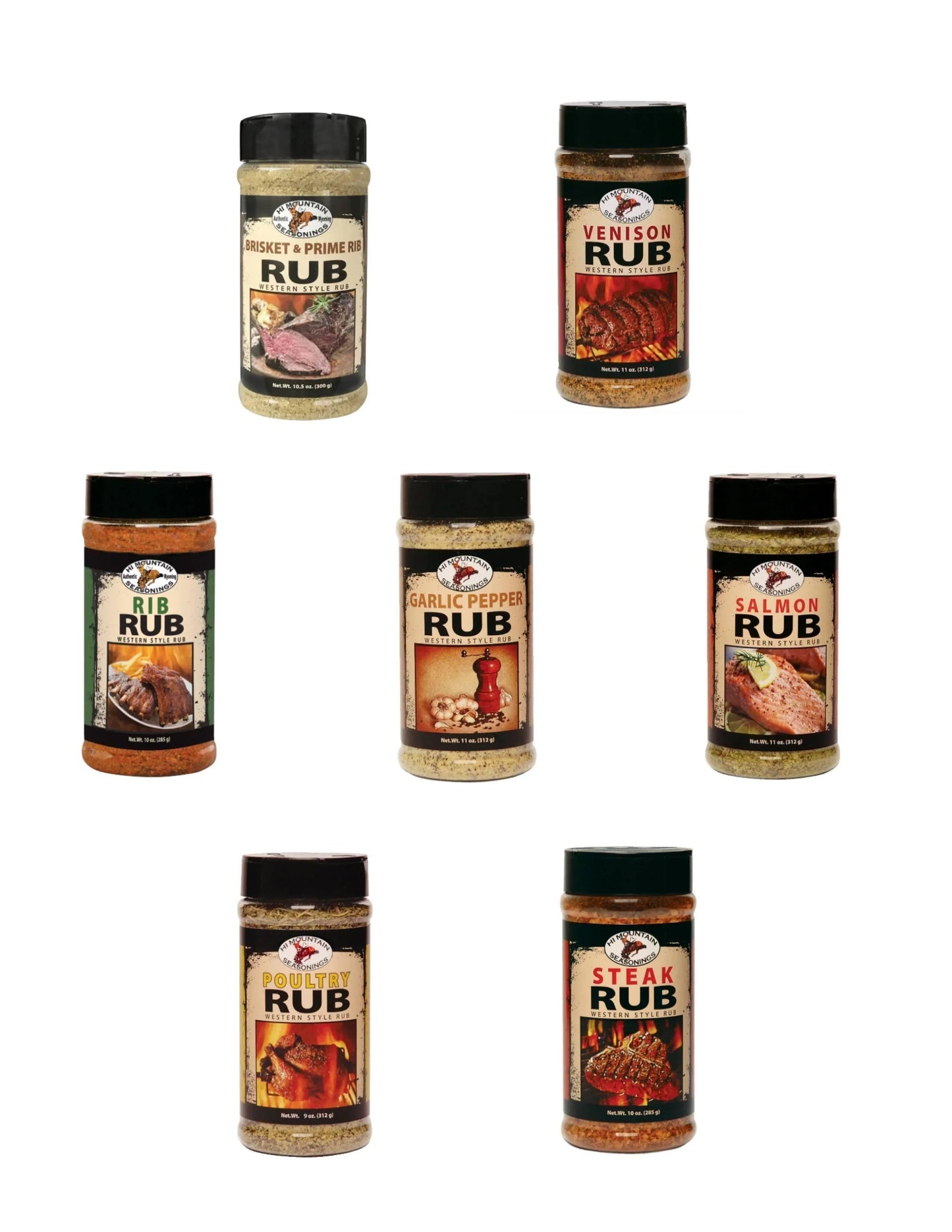 Bonjour Mountain Rub Blends