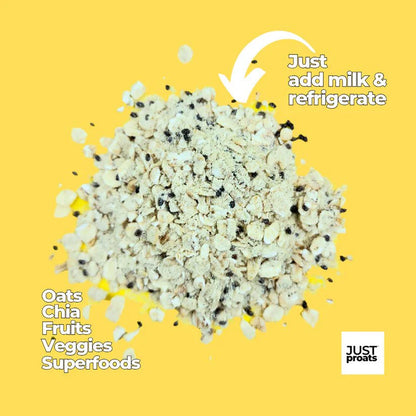High Protein Oatmeal - Banana Cream Pie
