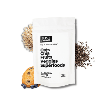 High Protein Oatmeal - Blueberry Muffin
