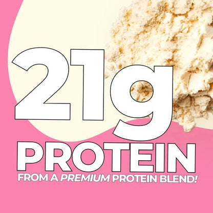 High Protein Oatmeal - Strawberry Sundae