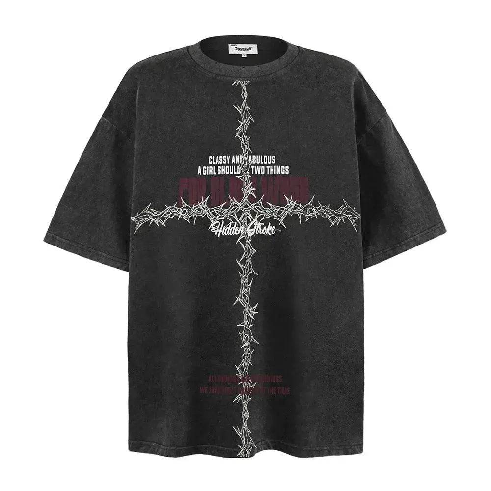 High Street Cross Casual Short Sleeve