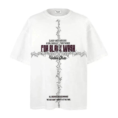High Street Cross Casual Short Sleeve