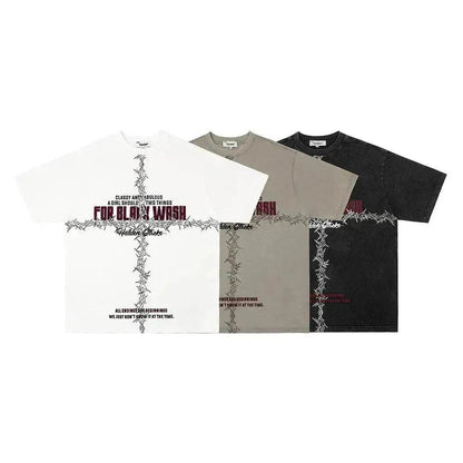High Street Cross Casual Short Sleeve