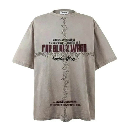 High Street Cross Casual Short Sleeve