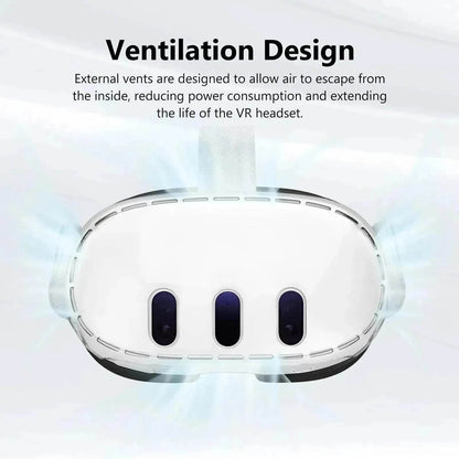 High Transparent PC Protective Case Drop-resistant Anti-scratch VR Glasses Accessories