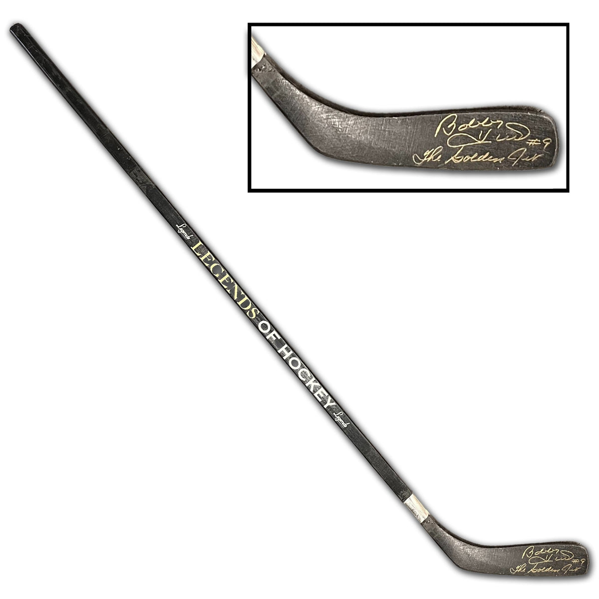 Bobby Hull Autographed Full Size Hockey Stick