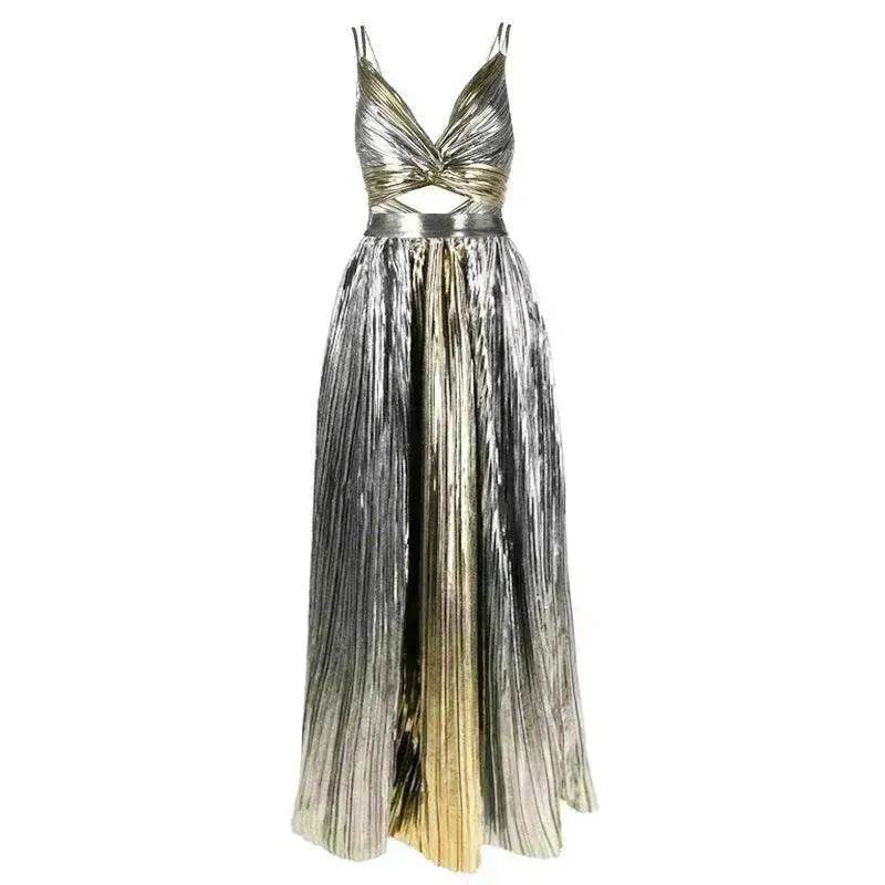 Hollow Color Contrast Patchwork  Summer Modest Swimsuit Skirt Swimsuit  for Women