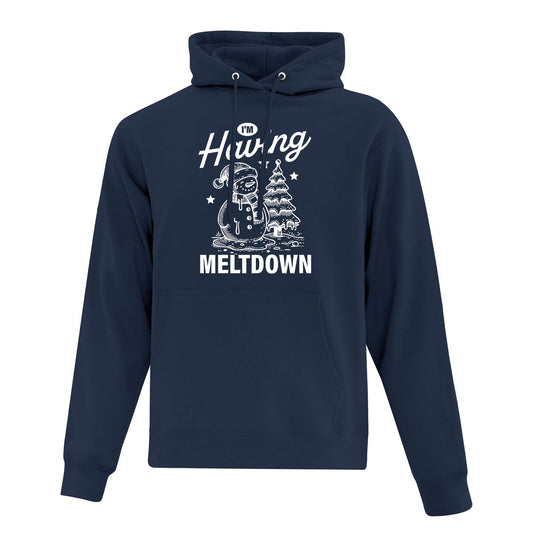 Hoodie imprimé « Je suis en plein burn-out »