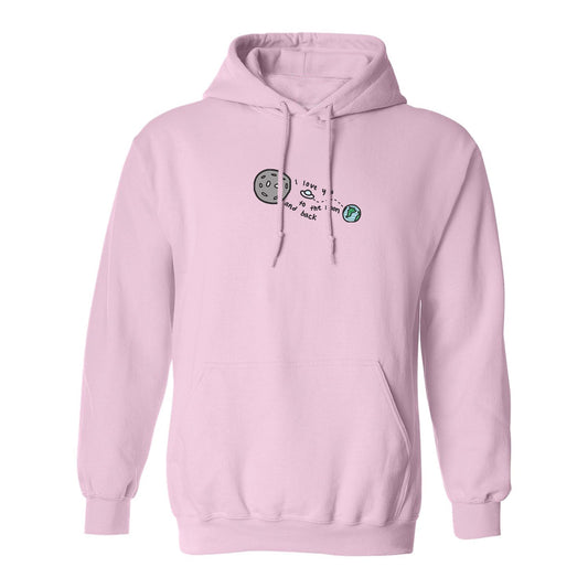Hoodie brodé « Moon and Back »