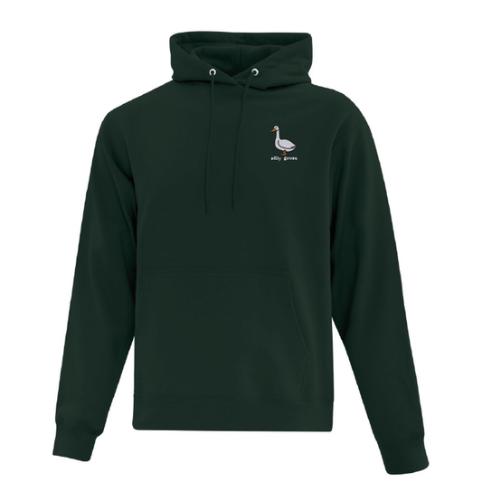 Sweat à capuche brodé "Silly Goose"