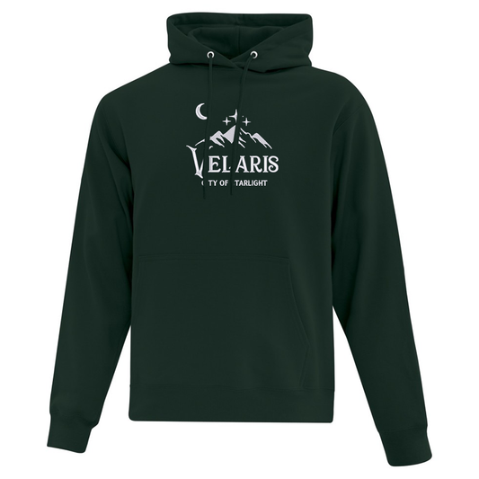 Sweat à capuche brodé Velaris