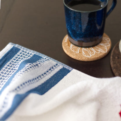 Luxury Terry Houndstooth: Bath Or Kitchen Towels