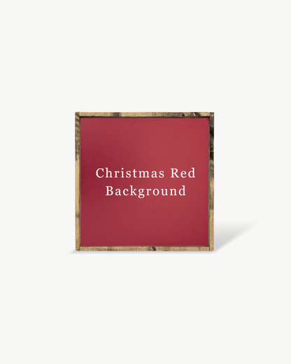 December 25 Wood Sign
