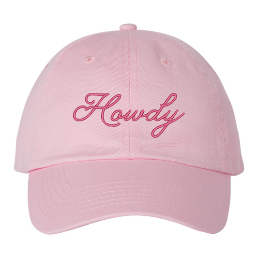 Casquette brodée « Howdy »
