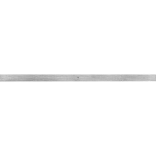 Règle droite en acier, série 380, 48" L, 2-13/32" l, 7/32" d'épaisseur