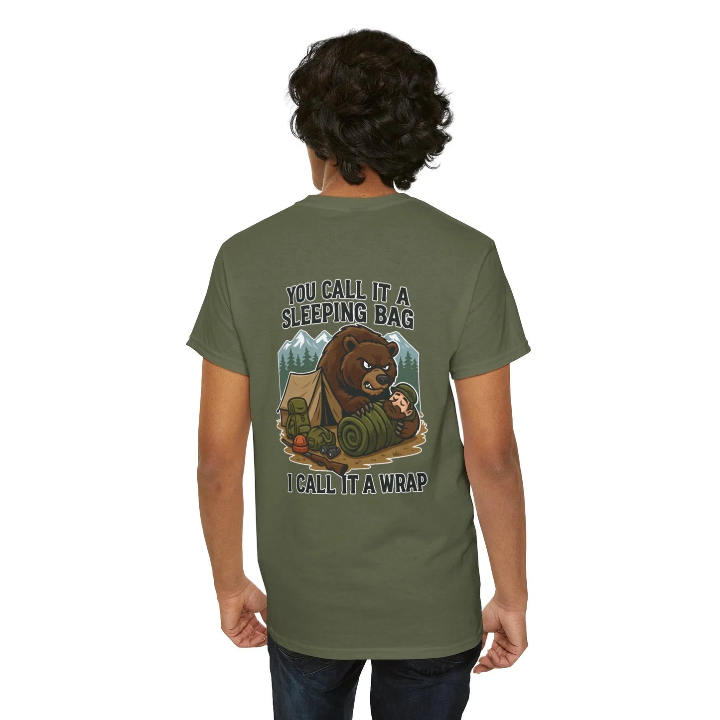 Hunter Humor You Call It A Sleeping Bag I Call It A Wrap T-Shirt
