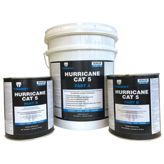 Trident Hurricane CAT 5 | Scellant uréthane 2 composants | Kit 20 gallons